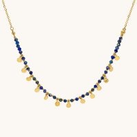Collar Piedras Azul