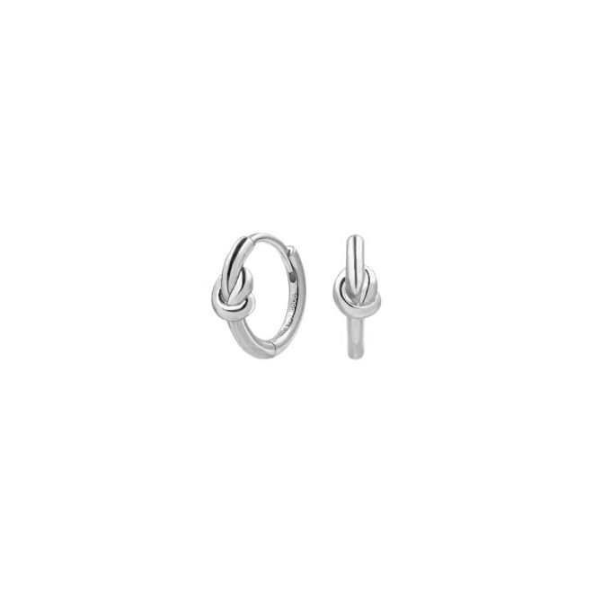 Aros Nudo Plata