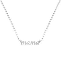 Colgante Mamá pequeño en plata
