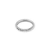 Anillo trenzado plata