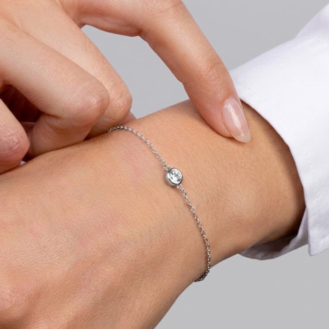 Pulsera-Circonita-Plata