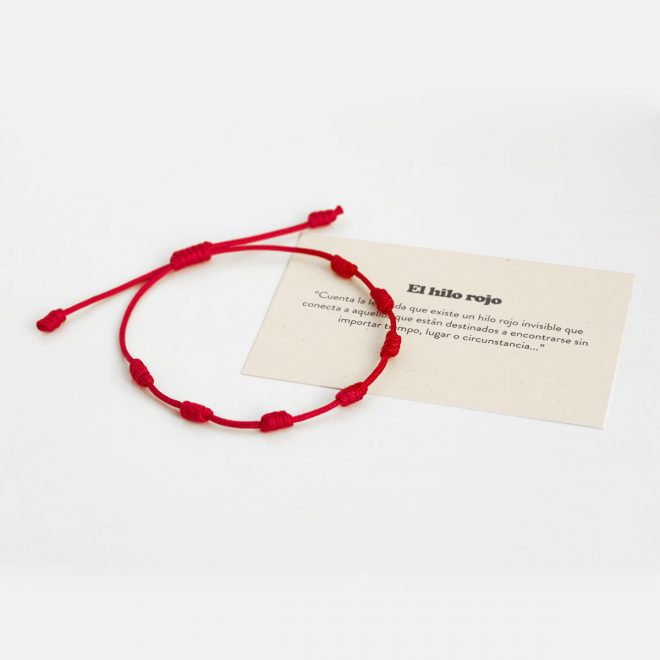 Pulsera Hilo Rojo