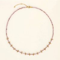 Collar Rosa Otoñal