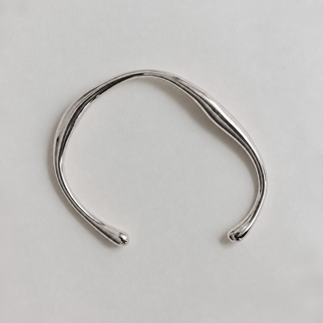 Brazalete acero organico