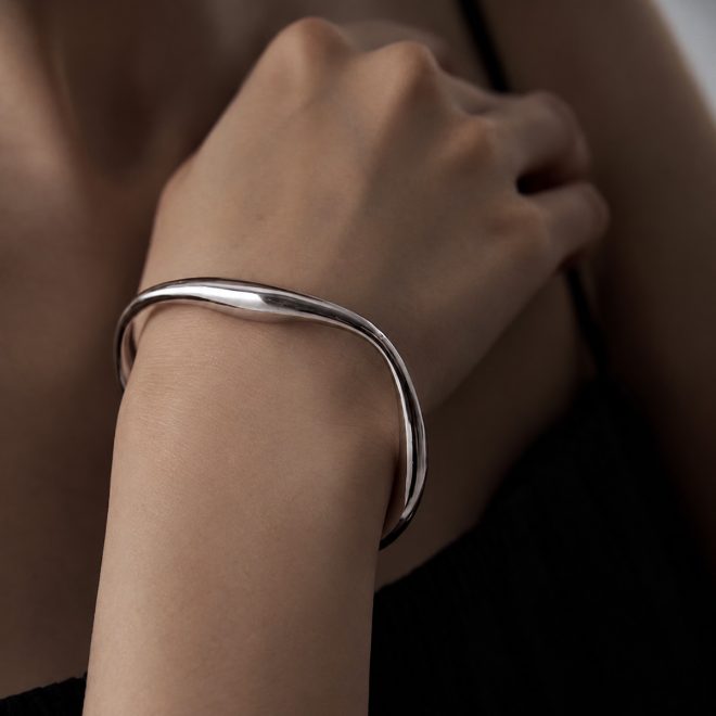 Brazalete orgánico silver