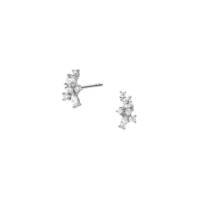 Pendientes Cristales Plata
