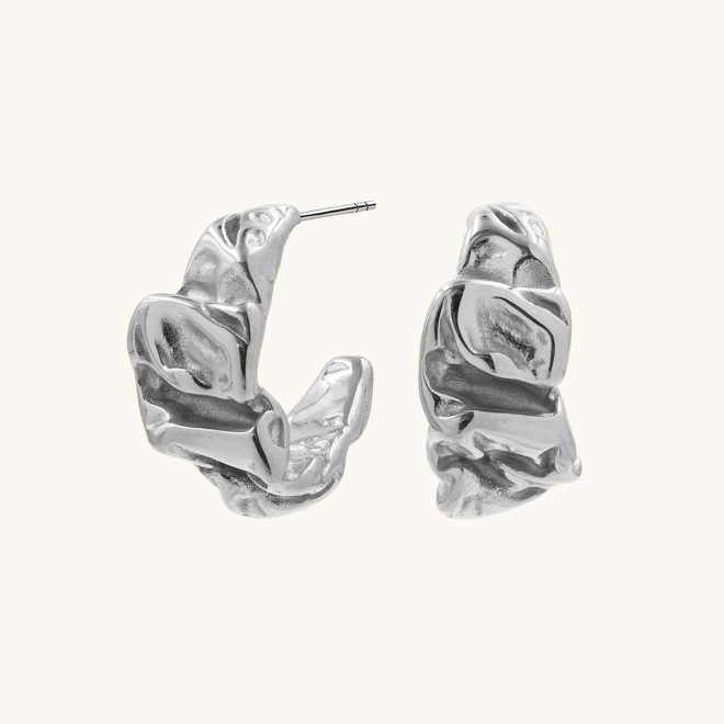 Aros Jimena Plateados