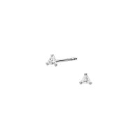 Pendientes Mini con Circonita en forma de triangulo