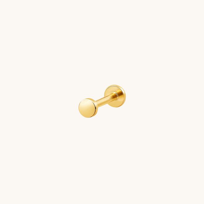 Piercing Círculo Dorado