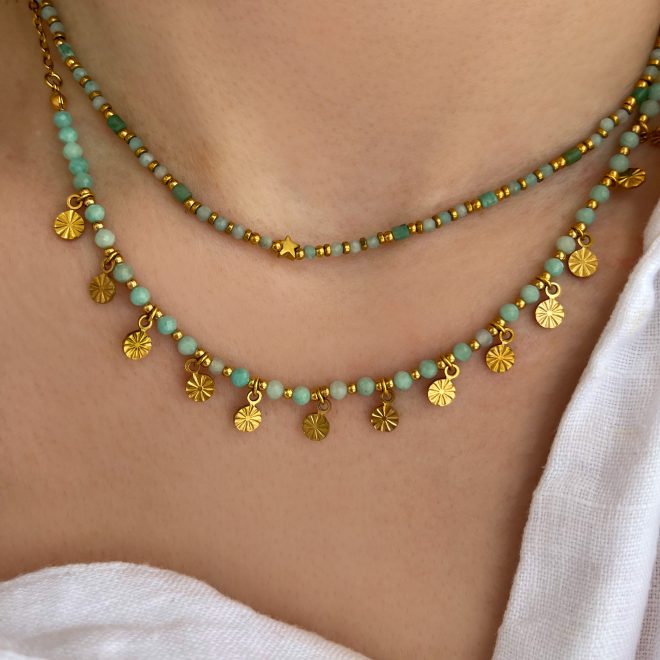 Collares Amazonita