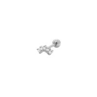 Piercing en forma de Tiara en plata