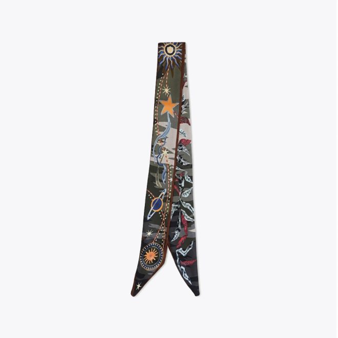 Bandana estampada estilo tarot