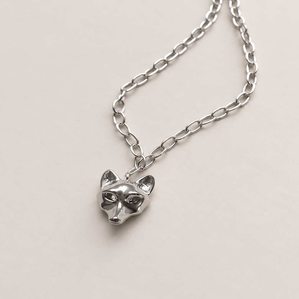 Collar Loba Plata